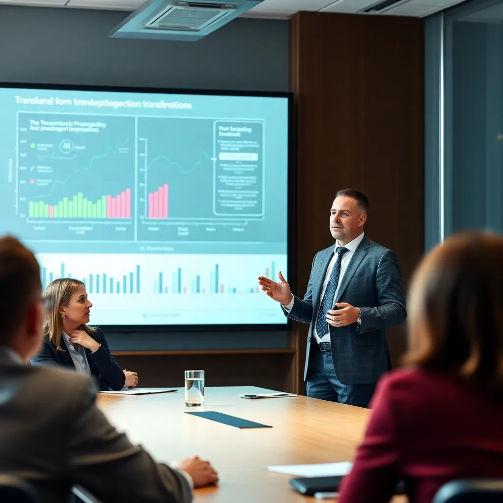 Nederlandse zakenman vertelt boeiend verhaal tijdens presentatie